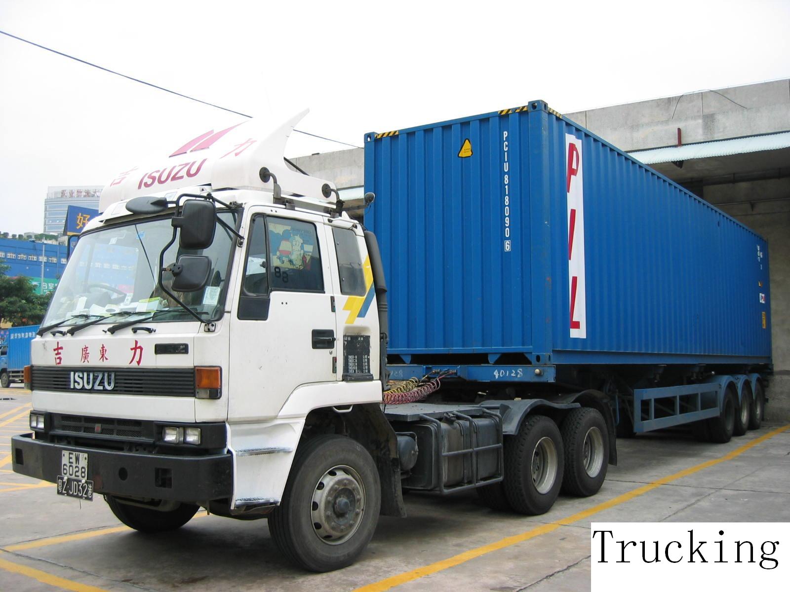 Truck and warehouse in Guangzhou/Shenzhen